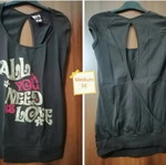 Blouse used, size S, brown