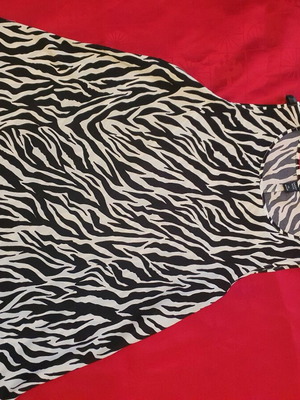 Satin asymmetrical blouse XL like new, multicolored