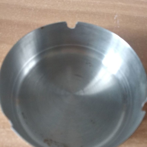 Metal ashtray used
