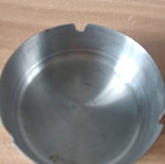 Metal ashtray used