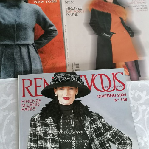 Rendez-Vous fashion magazines 3 issues like new 2004-2010