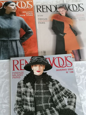 Rendez-Vous fashion magazines 3 issues like new 2004-2010