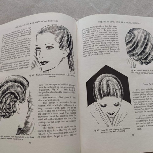 Creative Hair Styling by Alfred Morris hardback book like new