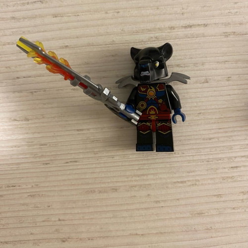 Lego Ninjako and Star Wars figures used