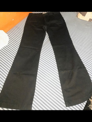 Zara TRF black flare pants like new, size L