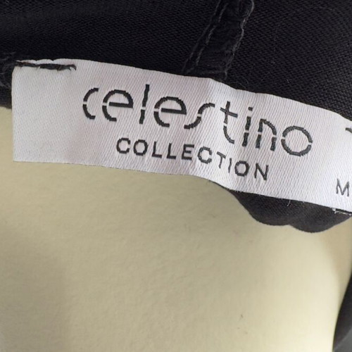 Celestino midi dress black with turtleneck like new