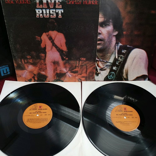 Neil Young Live Rust double LP like new, folk