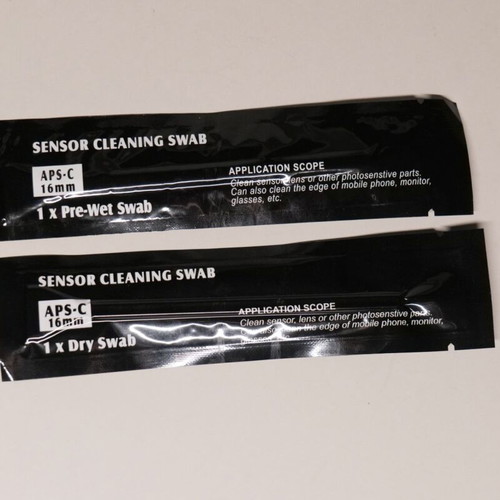 Σετ Sensor Cleaning Swabs (Dry + Wet) Καινούργιο για DSLR και Mirrorless