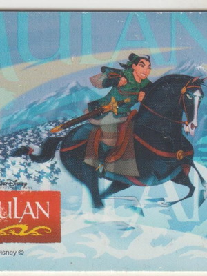 Mulan Ireland phone card used