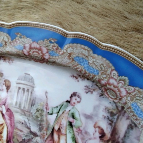 English Vintage Decorative Platters new, unique colors and style
