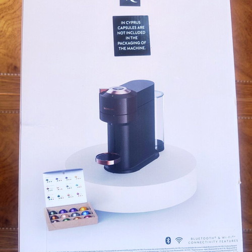 Nespresso Vertuo Next Premium Brown Coffee Machine New