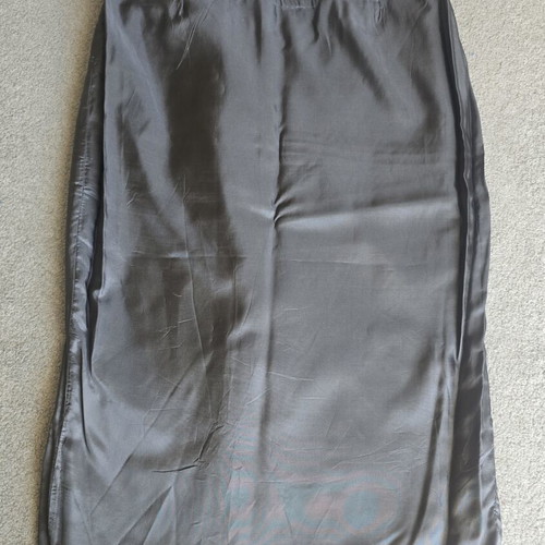 Lola Pencil Skirt Used Gray Striped Size 36 S