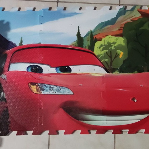 Παζλ δαπέδου Cars μεταχειρισμένο, 6 τεμάχια