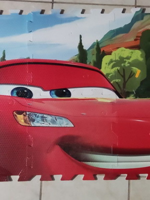 Παζλ δαπέδου Cars μεταχειρισμένο, 6 τεμάχια