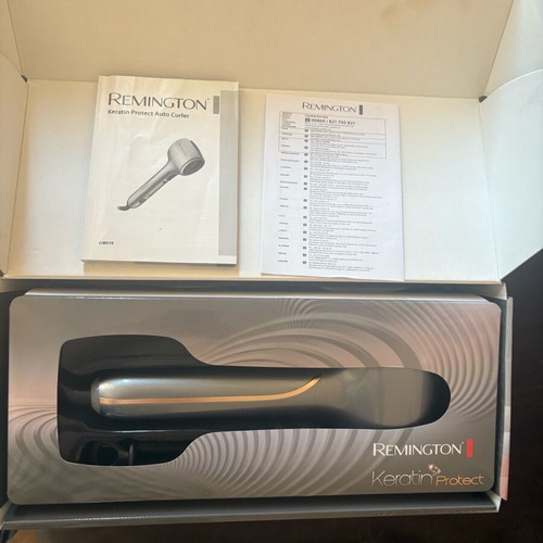 Remington curling iron new, keratin automatic curling wand