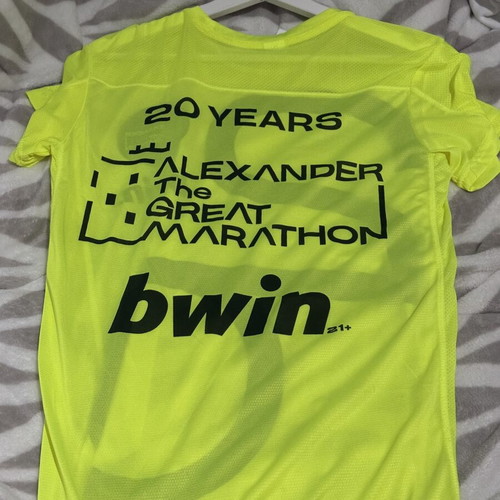 T shirt Alexander the Great Marathon anniversary edition new, size Medium