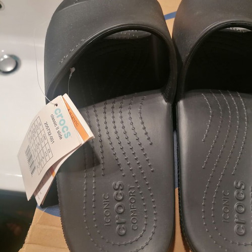 Crocs Classic II slippers new, size 48-49, black