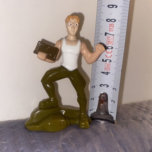 Milo Thatch Disney Atlantis collectible figure used McDonald's 2001