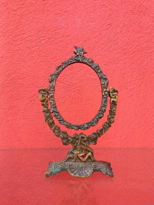 brass frame
