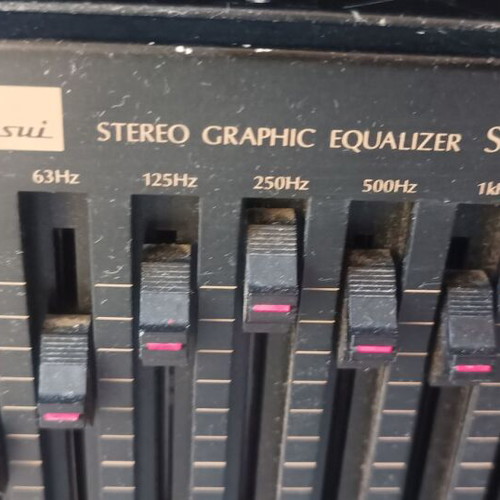 Sansui SE-8X Vintage Stereo Graphic Equalizer used