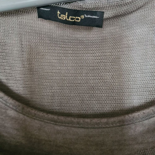 Talco long dress used, gray/brown, size S
