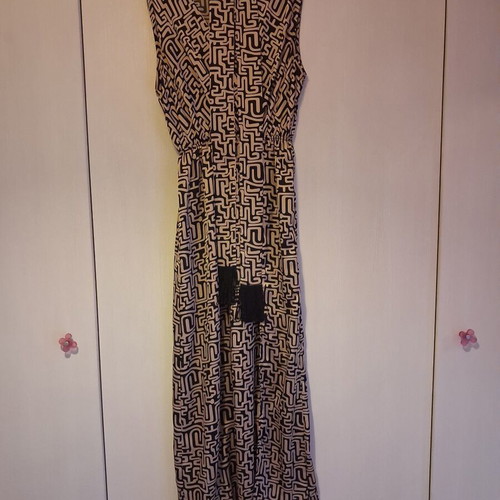Maki Philosophy summer dress with geometric design, like new