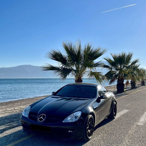 Mercedes-Benz SLK 200 2006 manual roadster used, 117896 km, black