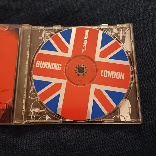 Burning London The Clash Tribute CD album like new, punk