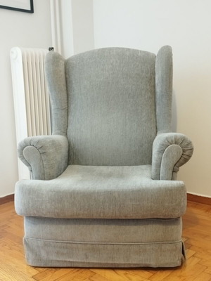 Bergère armchair IKEA gray like new