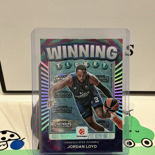 Panini Contenders Basketball 2025-26 Winning Ticket Jordan Loyd card new