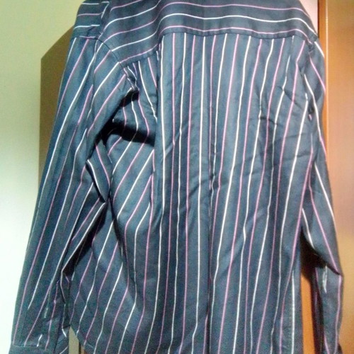 Brubaker striped men's shirt used, size M