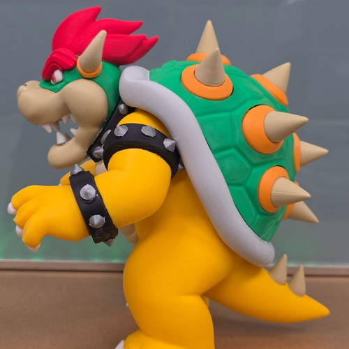 3D figure Bowser Super Mario made to order