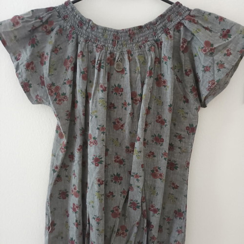 T-shirt multicolored used, size M / 38 / 10