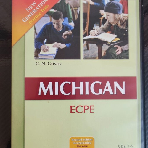 Michigan ECPE CD set like new, 5 discs, exam listening material