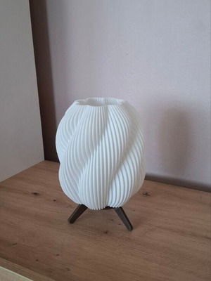 3D indoor lamp new, PETG, 23 centimeters