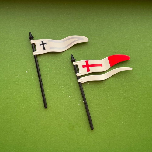 Playmobil Crusader Flag like new
