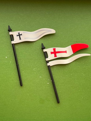 Playmobil Crusader Flag like new