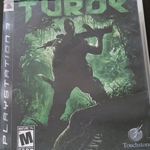 Turok PlayStation 3 used, complete with manual