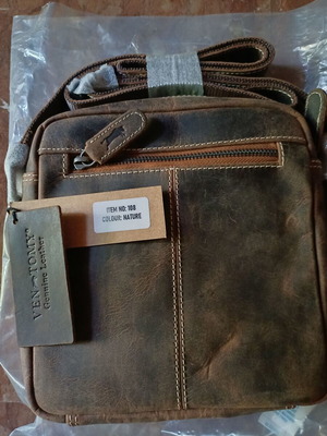 Ven-Tomy leather shoulder bag new, brown