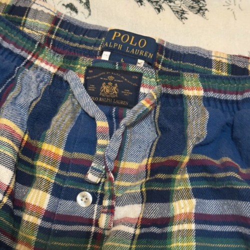 Ralph Lauren loungewear pants size L like new, colorful plaid