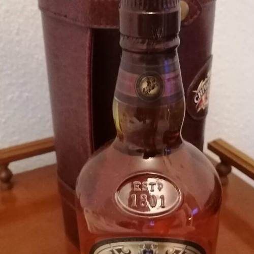 WHISKY CHIVAS 12 Years Old SEALED in Leather Case (21 Years in My Possession, 33 Years Old Today)
