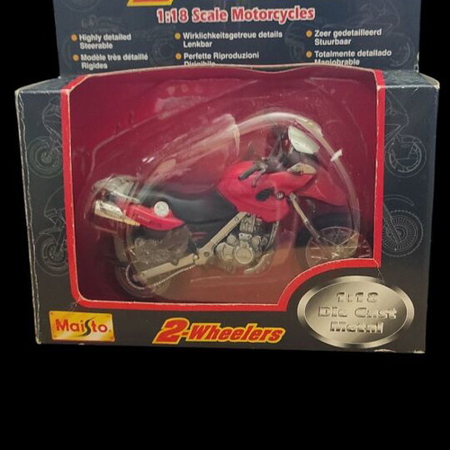 Maisto 2-Wheelers 1:18 BMW F650GS metal motorcycle model used