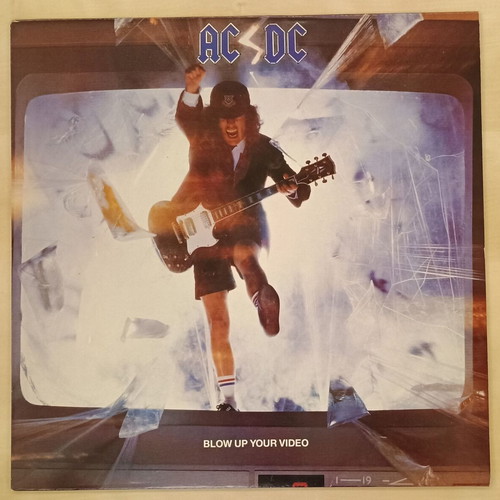 AC/DC Blow Up Your Video vinyl like new, Greek edition