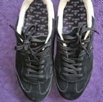 Replay sneakers 40 σαν καινούργιο, δερμάτινο μαύρο αθλητικό