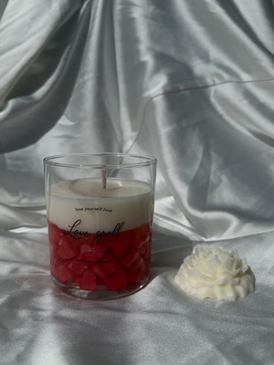 Love Spell soy candle new handmade