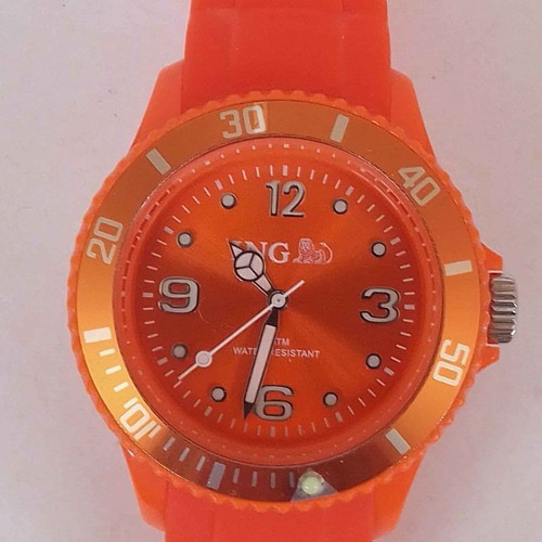 ING watch used unisex orange