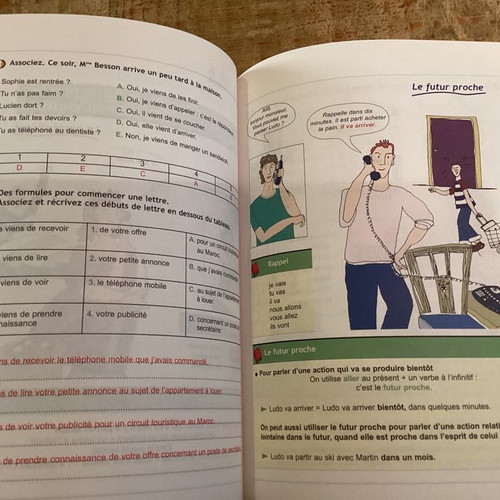 Ludo et Nefeli Grammaire Communicative du francais teacher's book like new