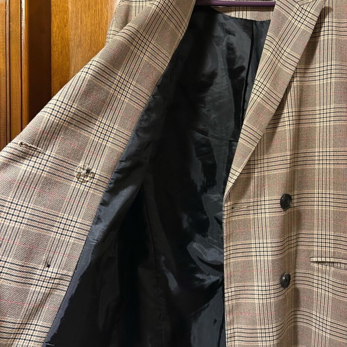 Stradivarius checked oversize jacket like new, size XS