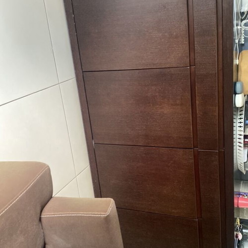 Large wooden buffet 200 cm with drawers and cabinets