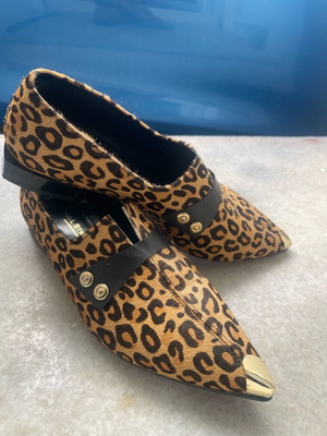 Loafers animal print Wall Street σαν καινούργιο, καφέ, μέγεθος 40